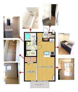 グランベリー・K(ケー)【2階】の間取り