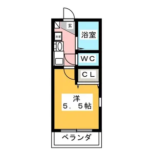 パレットハウスA-I【1階】の間取り