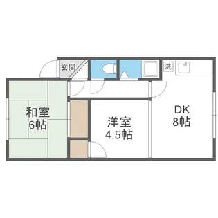 バウハウス8【3階】の間取り