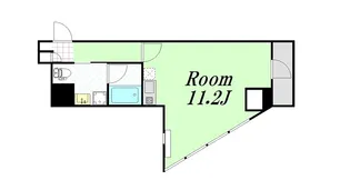 グラート梅田【4階】の間取り