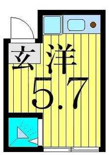 サークルハウス青砥壱番館【1階】の間取り