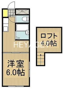 アンダルシア旭ヶ丘【2階】の間取り