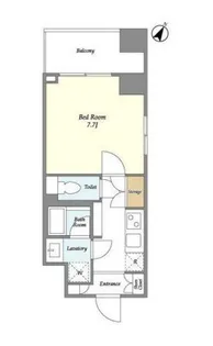 ナーベルお茶の水【7階】の間取り