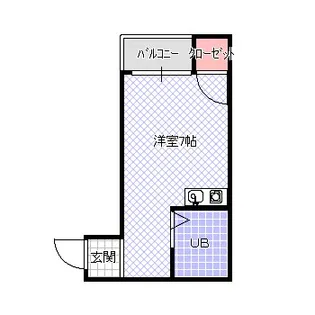 サンハイツ【2階】の間取り