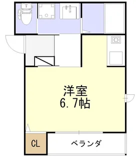 シャインメゾン長岡京【2階】の間取り