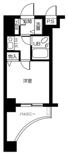タウンシップ田端【5階】の間取り