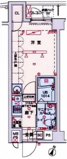 ブライズ大森東【3階】の間取り