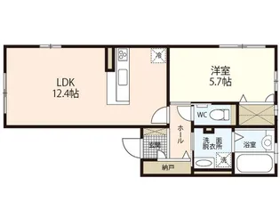 Maison・Lune【2階】の間取り