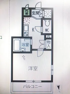 ルーブル久我山【5階】の間取り