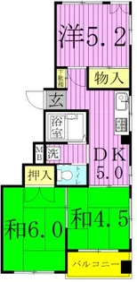 秋桜林【2階】の間取り