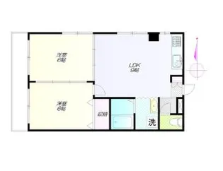 ウィステリア・アーボー【3階】の間取り