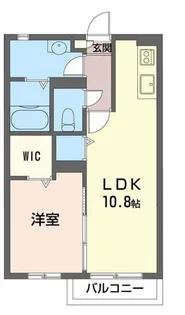 Ohana Hare B【2階】の間取り