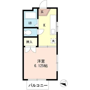サマックス・コスモ【2階】の間取り