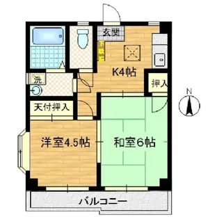 オークビィレッジ【1階】の間取り