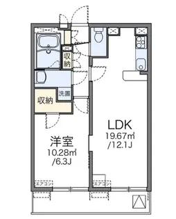 セレノ【3階】の間取り