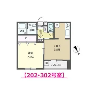 マルベリーハウス【2階】の間取り