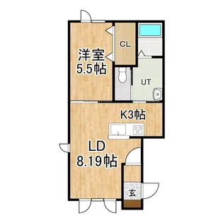 ユーフォリアII【1階】の間取り