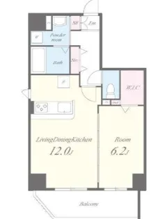 TSII TSII【4階】の間取り