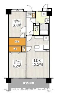 アドミラーブル【4階】の間取り