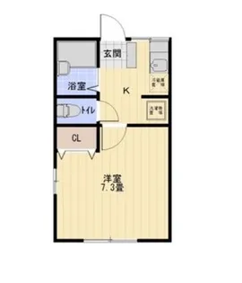 レッカK2【2階】の間取り