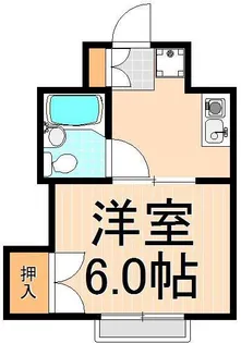 パークハイツ桜木【3階】の間取り