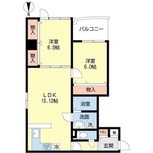 ANTHILL順一【5階】の間取り