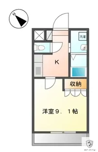 シャルマン カトレア【2階】の間取り