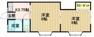 パシフィックSATOU【1階】の間取り