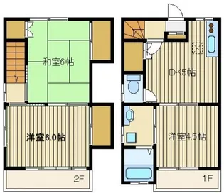 コーポ中橋の間取り