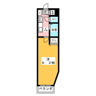 ルミナス伝馬町【7階】の間取り