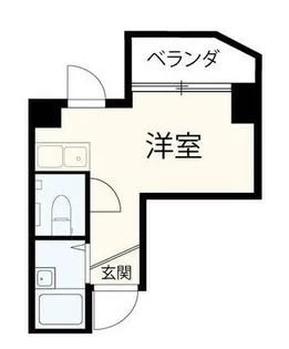 早稲田ハウス【5階】の間取り
