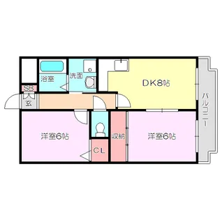ベリオYS【2階】の間取り