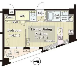 Mia Casa II【4階】の間取り