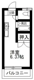 メゾン美住【1階】の間取り