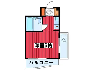 ジュヒロプラザ赤羽【10階】の間取り