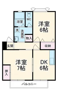エッセルハウス【1階】の間取り
