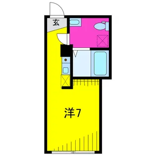 フィオーネ亀有【4階】の間取り