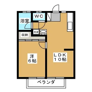 YSハイツ【2階】の間取り