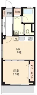千歳台マンション【3階】の間取り
