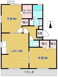 ヴェルドミール【3階】の間取り