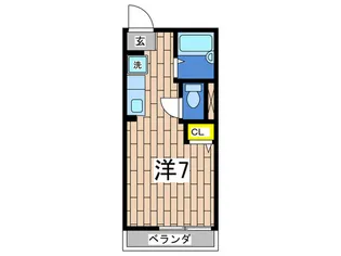アハトバ-ム【1階】の間取り
