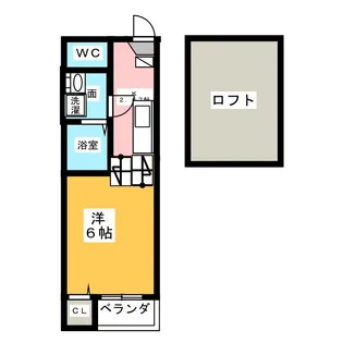 BLUE GARDEN【1階】の間取り