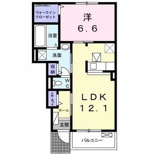 ココン II【1階】の間取り