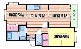 トリヴァンベール【1階】の間取り