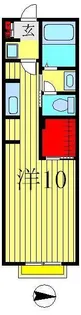クラヴィエ【2階】の間取り