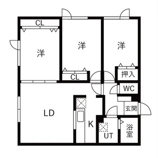 グランパ81【3階】の間取り