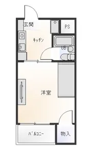 マンション葵II【2階】の間取り