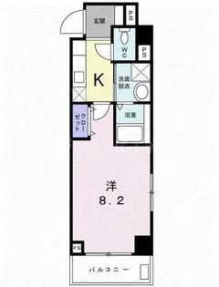 ARASAI.K.A【3階】の間取り