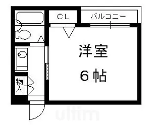 マンションTATSUMIYA【2階】の間取り