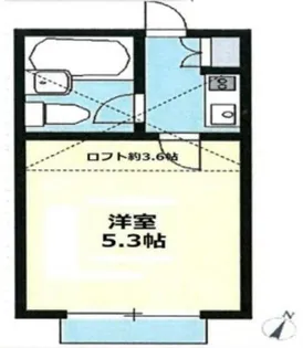 フェリーチェ蓮沼【2階】の間取り